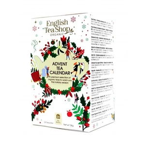 ETS 25 Adventi Kalendárium Bio Teaválogatás Fehér /60758/