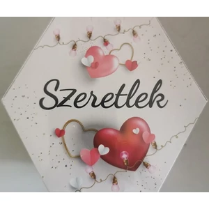 Chocolips 84G Boldog Névnapot /Szeretlek- Kávés Praliné