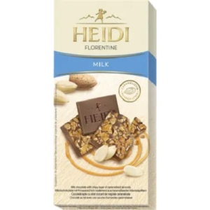 Heidi Grand'Or Florentine mandulával és pisztáciával töltött fehércsokoládé 100G