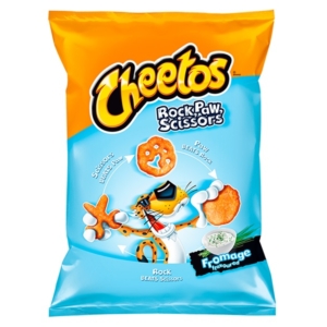 Lays Cheetos 85G Rock Paw Scissors Fromage