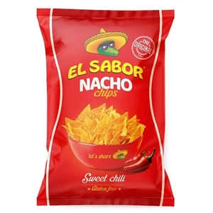 El Sabor 100G Nacho Chips Chili /733/