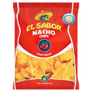 El Sabor 100G Nacho Chips Chili /733/