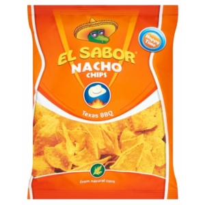El Sabor 100G Nacho Chips Texas BBQ /736/