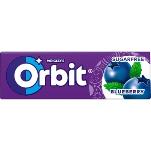 Orbit Drazse 14G Blueberry Áfonya (Feketeáfonya ízű  cukormentes rágó)