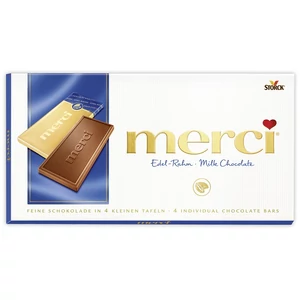 Merci 100G Edel-Rahm Milk Chocolate Merci 100G Edel-Rahm Milk Chocolate