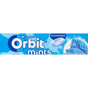 Orbit Strong Mint 28G Cukormentes Cukorka 
