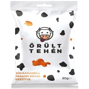 Őrült tehén sós karamell 80G