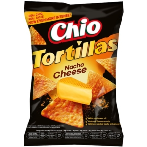 Chio 125G Tortilla Chips Nacho Chesse