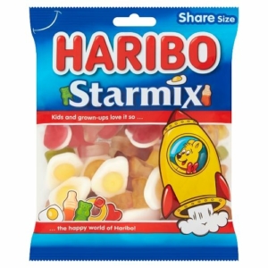 Haribo Starmix gyümölcs ízű gumicukor 175G