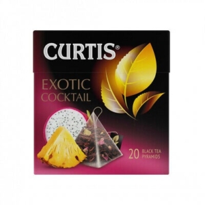 Curtis Exotic Coctail Fekete Tea 34G 