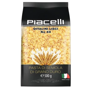 Piacelli 500G Ditalini Lisci No 69 Pasta /87098/