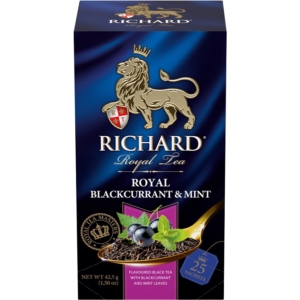 Richard Royal 42,5G Feketeribizli És Menta Tea