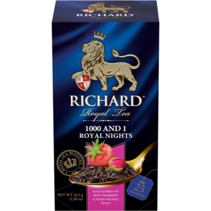 Richard 42,5G 1000 & 1 Royal Night Gyümölcs Ízű Fekete Tea  