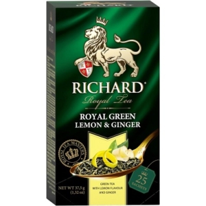 Richard Royal 37,5G Citrom-Gyömbér Zöld Tea