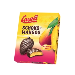 Casali Schoko Csokoládéba mártott mangós habcukorka 150G