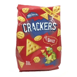 Mr. Jack Crackers 80G Sós 