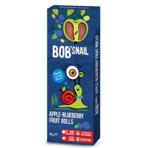 Bob-Snail 30G Gyümölcstekercs Alma-Áfonya BS-8006