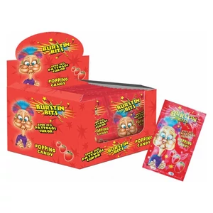 Burstin Bits Popping Candy 7G Eper