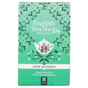ETS 20 Zöld-Sencha, Fehér-Matcha Bio Tea 35G   /57949/