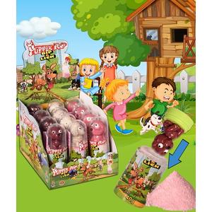 Puppie Pop Dip&Lick Eper ízű nyalóka Cuko porral