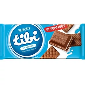 Tibi 90G Tejcsokoládé Tejkrémmel És Ostyával
