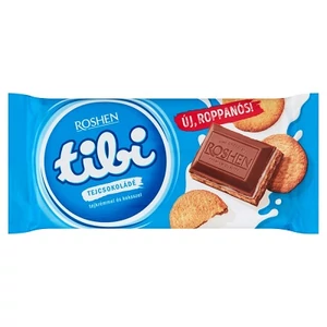Tibi 100G Tejcsokoládé Tejkrémmel És Keksszel