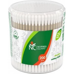 Clinic 200db-os Bambusz Fültisztító Pálcika Box