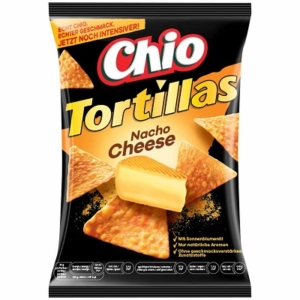 Chio 110G Tortilla Chips Nacho Chesse