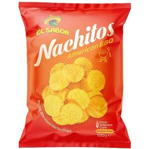 El Sabor 100G Nachitos American BBQ 