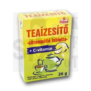 Haas Teaízesítő Citrom+C Vitamin 20G