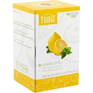 Gárdonyi Teaház 40G Gyümölcstea Citrom Juice Citromfűvel és Mentával