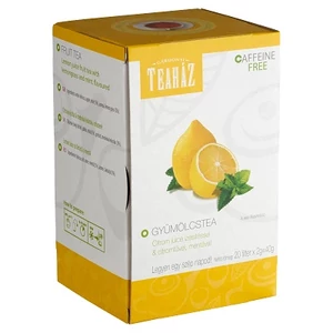 Gárdonyi Teaház 40G Gyümölcstea Citrom Juice ízű Citromfűvel, Mentával