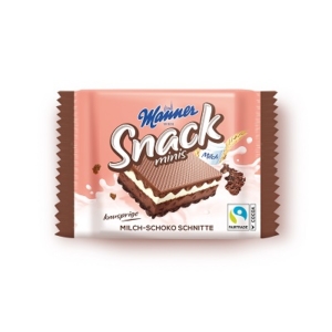 Manner Snack Minis 25G Tejes-Csokoládés