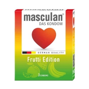 Masculan Gumióvszer 3 Db-os Frutti Edition