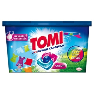Tomi Power Caps Mosókapszula 13Db Color