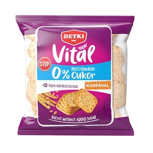 Detki Vitál HT Keksz 180G Stop Cukor HCN,TK,Korpával