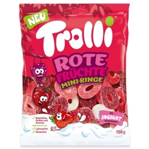 Trolli 100G Red Fruits Mini Rings 
