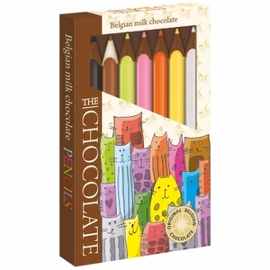 Chocolate Pencils Cats 100G /252503/