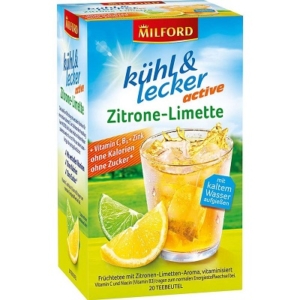 Milford Tea 20*2.25G Citrom-Lime Hidegen Ekészíthető Gyümölcstea