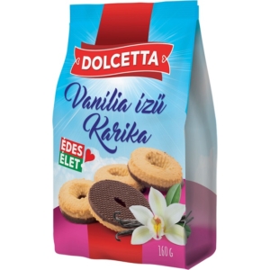 Dolcetta Vaníliás Karika 160G 