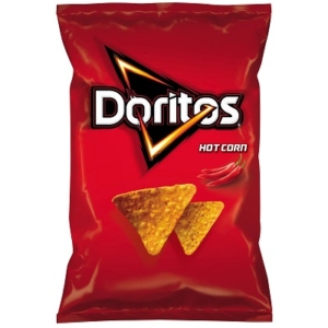 Doritos 100G Hot Corn Csípős Paprikás Ízű Kukorica Chips