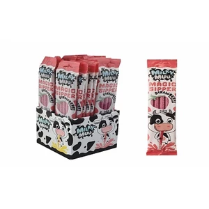 Milky Muu Szívószál 30G Eper Ízű Vegán