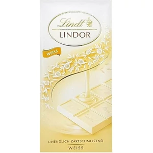 Lindt Lindor 100G Fehércsokoládé (429439)
