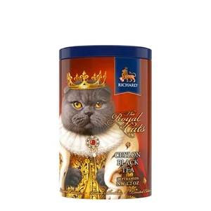Richard Royal 34G Ceylon Black Tea Cats British Short Fémdoboz