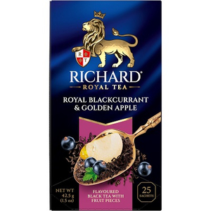 Richard Royal 42,5G Feketeribizli És Arany Alma Tea
