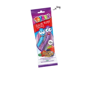TOYBOX SOUR ROPE - FOREST FRUIT 20G