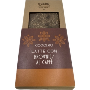 Dulciar Latte Brownies Caffe 100G Kávés Brownie Tej Tábla (TGOLB100)