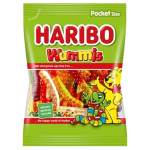 Haribo Wummis F!zz gyümölcs ízű gumicukorka 100 g