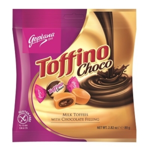 Toffino Choco Karamella csok. krém. tölt. (Goplana)