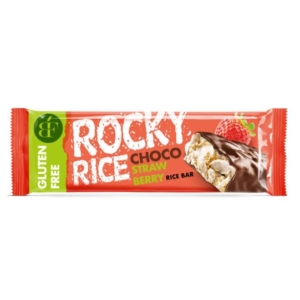Rocky Rice 18G Rizsszelet Epres Csokiba Mártott Gluténmentes